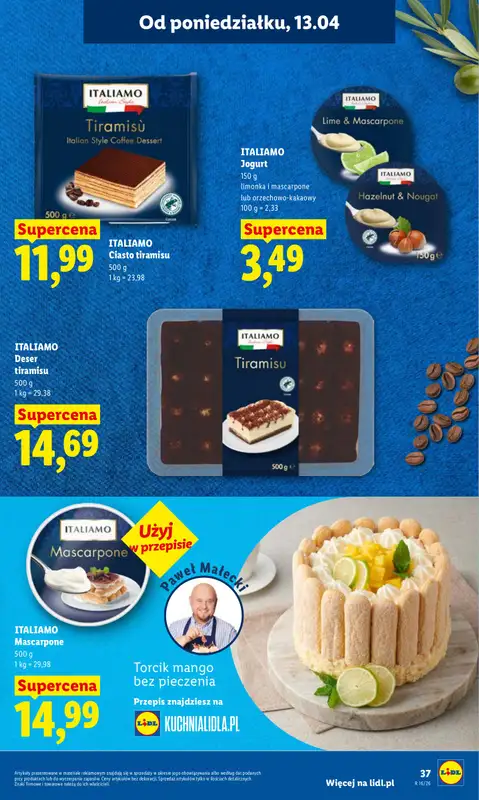 Lidl - gazetka promocyjna Oferta od poniedziałku od poniedziałku 13.04 do środy 15.04 - strona 37