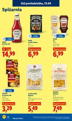Lidl - gazetka promocyjna Oferta od poniedziałku od poniedziałku 13.04 do środy 15.04 - strona 76