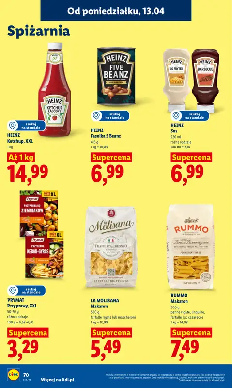 Lidl - gazetka promocyjna Oferta od poniedziałku od poniedziałku 13.04 do środy 15.04 - strona 76
