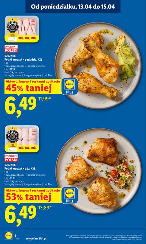 Lidl - gazetka promocyjna Oferta od poniedziałku od poniedziałku 13.04 do środy 15.04 - strona 6