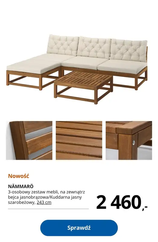 IKEA - gazetka promocyjna Meble i podłogi ogrodowe -10% od piątku 10.04 do wtorku 05.05 - strona 7