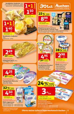Auchan - gazetka promocyjna Gazetka 30 Lat Supermarket Auchan  do środy 22.04 - strona 5