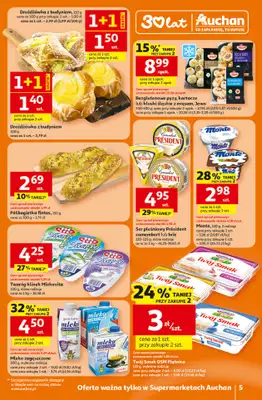 Auchan - gazetka promocyjna Gazetka 30 Lat Supermarket Auchan od czwartku 16.04 do środy 22.04 - strona 5