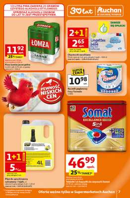Auchan - gazetka promocyjna Gazetka 30 Lat Supermarket Auchan od czwartku 16.04 do środy 22.04 - strona 7