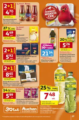 Auchan - gazetka promocyjna Gazetka 30 Lat Hipermarket Auchan od czwartku 16.04 do środy 22.04 - strona 27