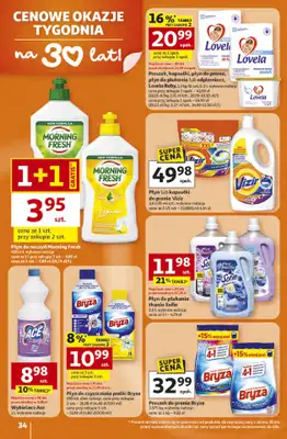 Auchan - gazetka promocyjna Gazetka 30 Lat Hipermarket Auchan od czwartku 16.04 do środy 22.04 - strona 34