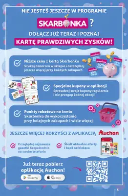 Auchan - gazetka promocyjna Gazetka 30 Lat Hipermarket Auchan od czwartku 16.04 do środy 22.04 - strona 5