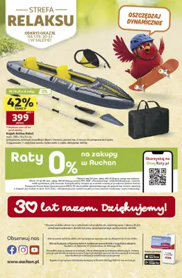 Auchan - gazetka promocyjna Gazetka 30 Lat Hipermarket Auchan od czwartku 16.04 do środy 22.04 - strona 45