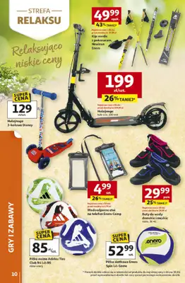Auchan - gazetka promocyjna Gazetka 30 Lat Hipermarket Auchan od czwartku 16.04 do środy 22.04 - strona 10
