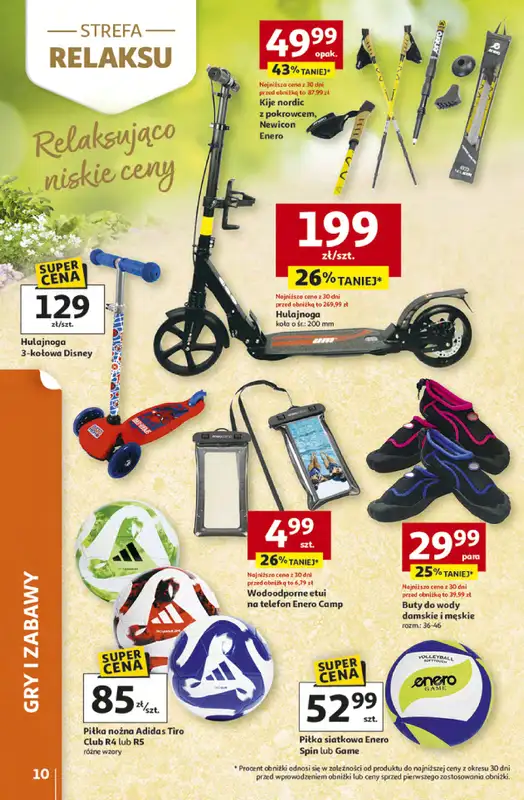 Auchan - gazetka promocyjna Gazetka 30 Lat Hipermarket Auchan od czwartku 16.04 do środy 22.04 - strona 10