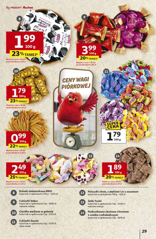 Auchan - gazetka promocyjna Gazetka 30 Lat Hipermarket Auchan od czwartku 16.04 do środy 22.04 - strona 29