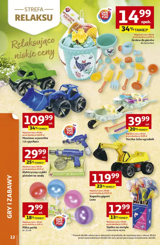 Auchan - gazetka promocyjna Gazetka 30 Lat Hipermarket Auchan od czwartku 16.04 do środy 22.04 - strona 12