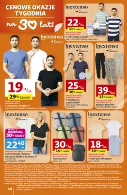 Auchan - gazetka promocyjna Gazetka 30 Lat Hipermarket Auchan od czwartku 16.04 do środy 22.04 - strona 40