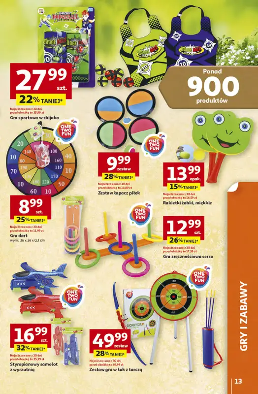 Auchan - gazetka promocyjna Gazetka 30 Lat Hipermarket Auchan od czwartku 16.04 do środy 22.04 - strona 13