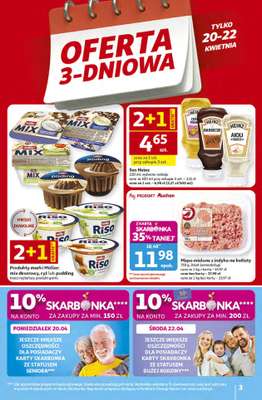 Auchan - gazetka promocyjna Gazetka 30 Lat Hipermarket Auchan od czwartku 16.04 do środy 22.04 - strona 3