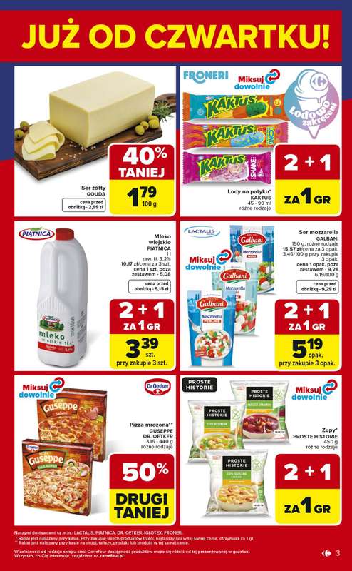 Carrefour - gazetka promocyjna Gazetka Weekend promek już od czwartku od czwartku 16.04 do soboty 18.04 - strona 3