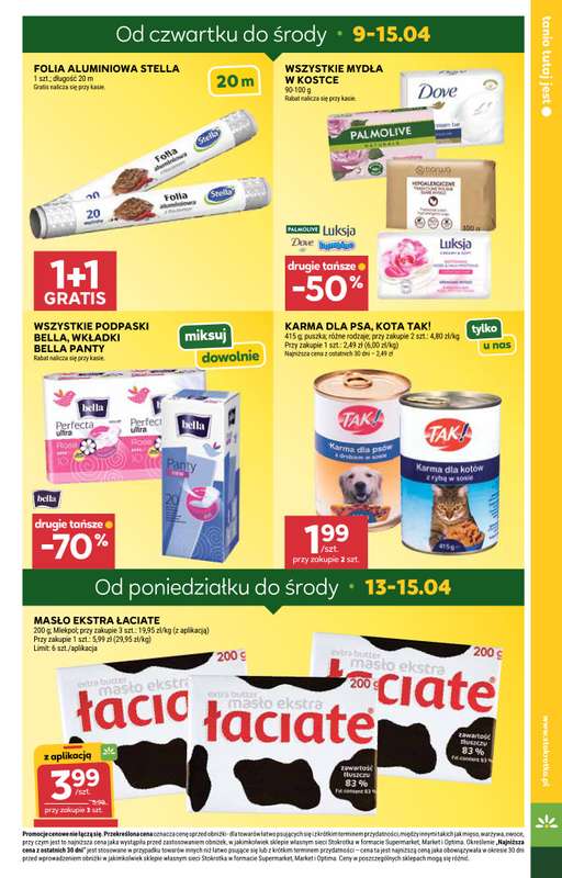 Stokrotka - gazetka promocyjna Gazetka Supermarket od czwartku 09.04 do środy 15.04 - strona 26
