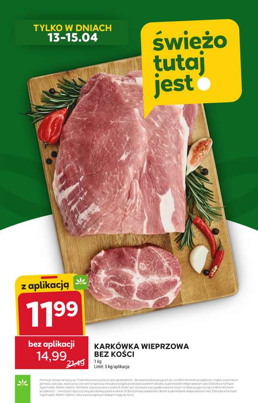 Stokrotka - gazetka promocyjna Gazetka Supermarket od czwartku 09.04 do środy 15.04 - strona 17