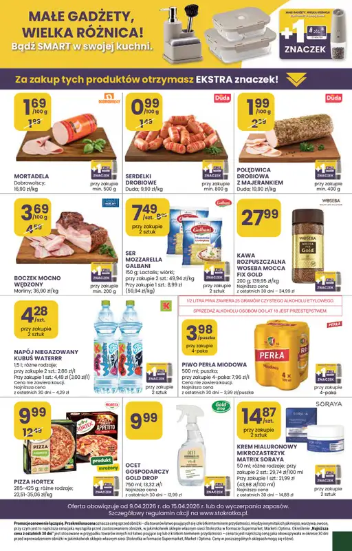 Stokrotka - gazetka promocyjna Gazetka Supermarket od czwartku 09.04 do środy 15.04 - strona 49