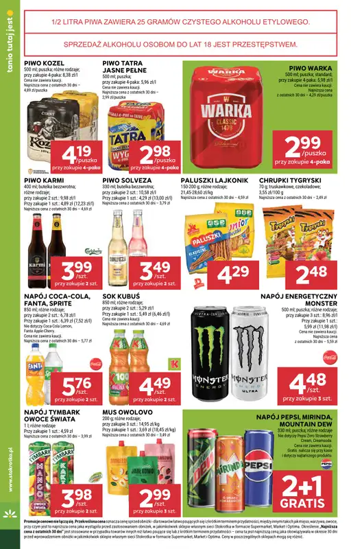Stokrotka - gazetka promocyjna Gazetka Supermarket od czwartku 09.04 do środy 15.04 - strona 46
