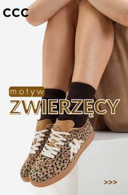 CCC - gazetka promocyjna Motyw zwierzęcy - obuwie damskie od wtorku 14.04 