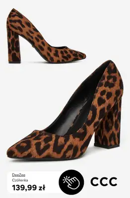 CCC - gazetka promocyjna Motyw zwierzęcy - obuwie damskie od wtorku 14.04  - strona 5