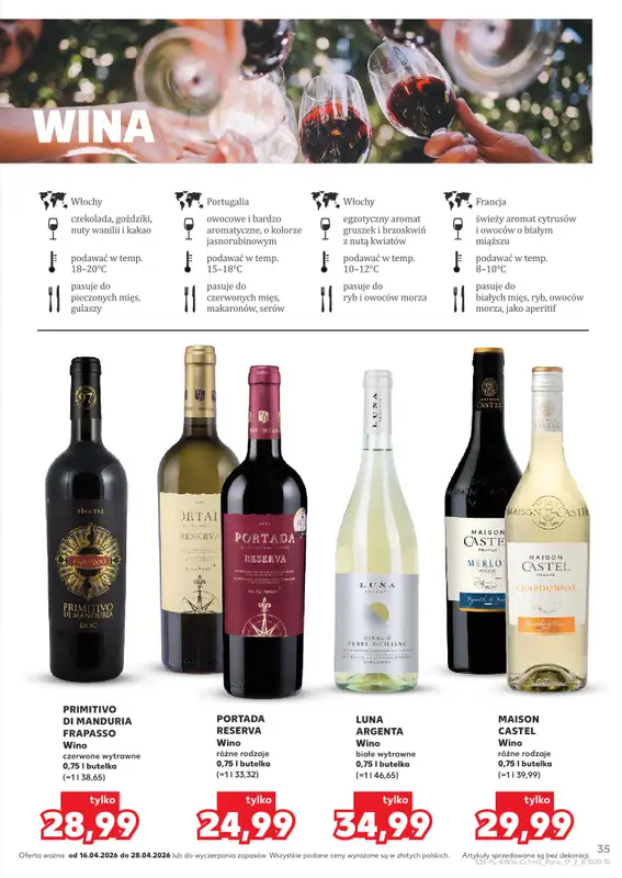 Kaufland - gazetka promocyjna Barek Kauflandu  do wtorku 28.04 - strona 35