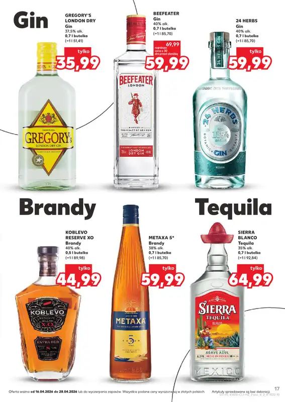 Kaufland - gazetka promocyjna Barek Kauflandu  do wtorku 28.04 - strona 17