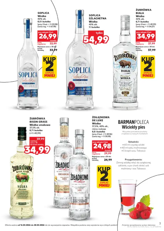 Kaufland - gazetka promocyjna Barek Kauflandu   - strona 3
