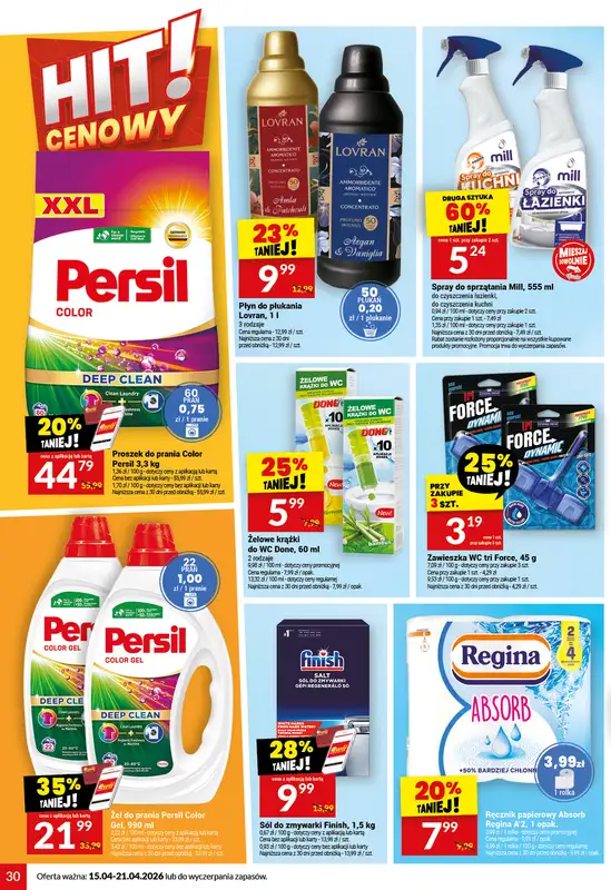 Twój Market - gazetka promocyjna Gazetka od środy 15.04 do wtorku 21.04 - strona 30