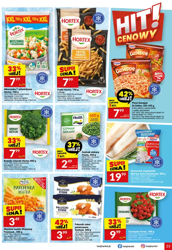 Twój Market - gazetka promocyjna Gazetka od środy 15.04 do wtorku 21.04 - strona 23