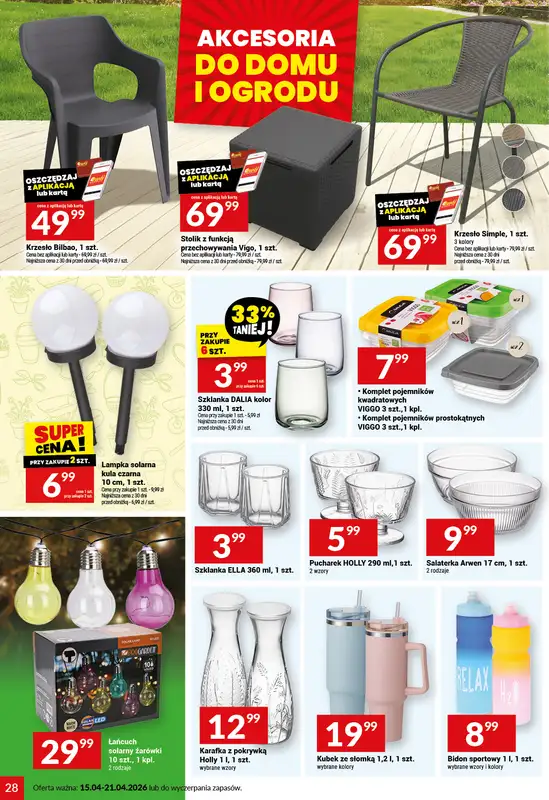 Twój Market - gazetka promocyjna Gazetka od środy 15.04 do wtorku 21.04 - strona 28