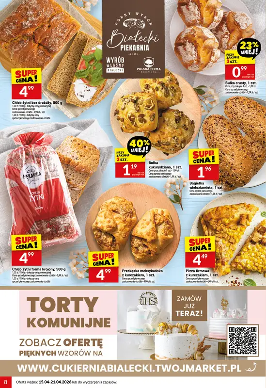 Twój Market - gazetka promocyjna Gazetka od środy 15.04 do wtorku 21.04 - strona 8