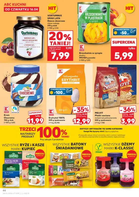 Kaufland - gazetka promocyjna Gazetka Tygodnia  do środy 22.04 - strona 44
