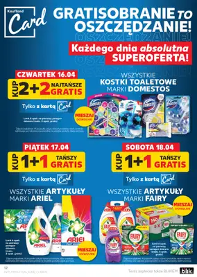 Kaufland - gazetka promocyjna Gazetka Tygodnia  do środy 22.04 - strona 12