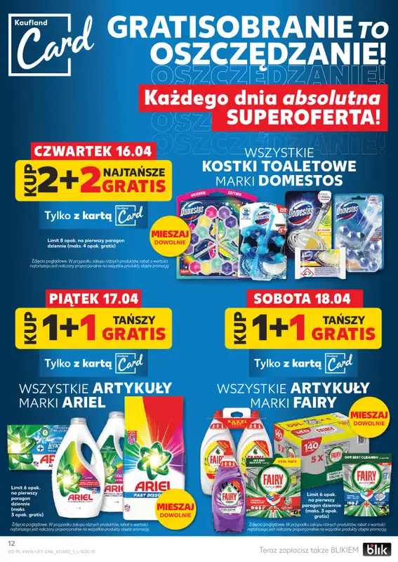 Kaufland - gazetka promocyjna Gazetka Tygodnia  do środy 22.04 - strona 12