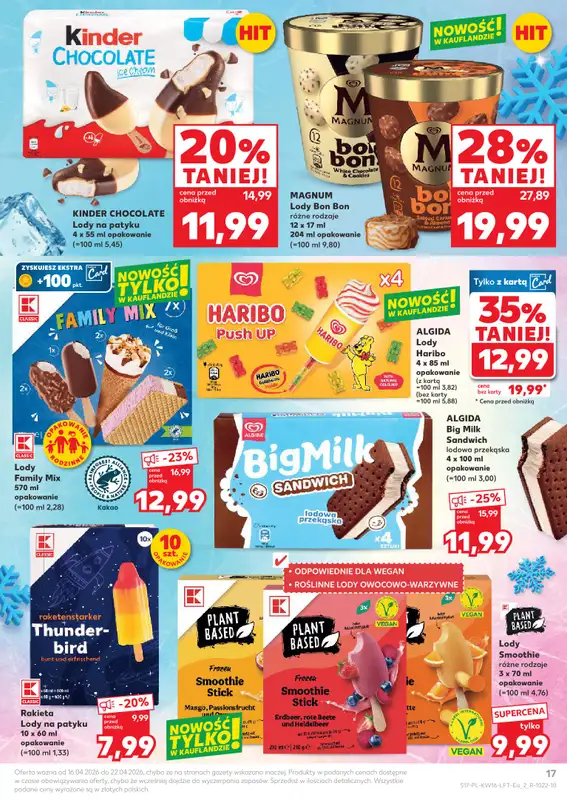 Kaufland - gazetka promocyjna Gazetka Tygodnia  do środy 22.04 - strona 17