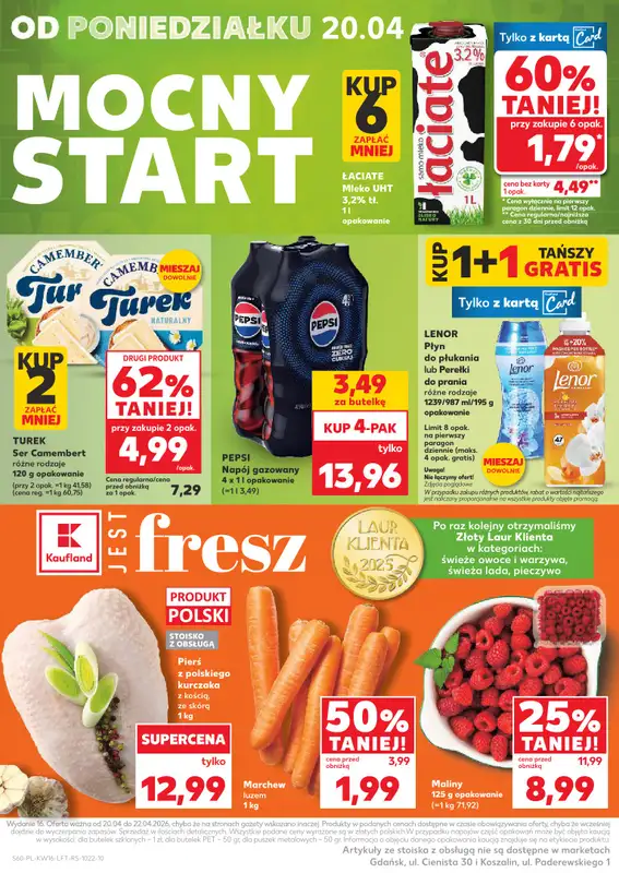 Kaufland - gazetka promocyjna Gazetka Tygodnia  do środy 22.04 - strona 60