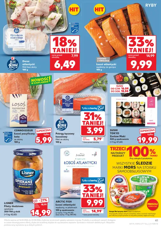 Kaufland - gazetka promocyjna Gazetka Tygodnia  do środy 22.04 - strona 41