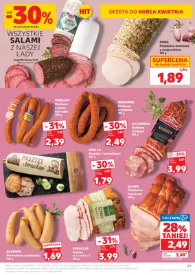 Kaufland - gazetka promocyjna Gazetka Tygodnia  do środy 22.04 - strona 29