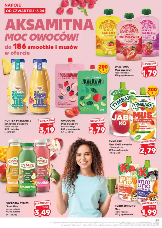 Kaufland - gazetka promocyjna Gazetka Tygodnia  do środy 22.04 - strona 49