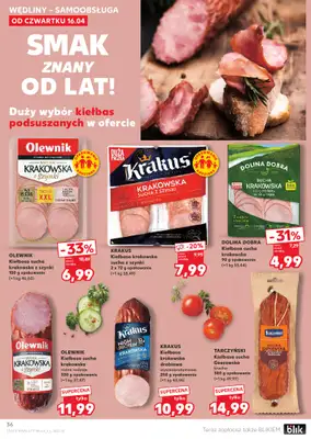 Kaufland - gazetka promocyjna Gazetka Tygodnia  do środy 22.04 - strona 36