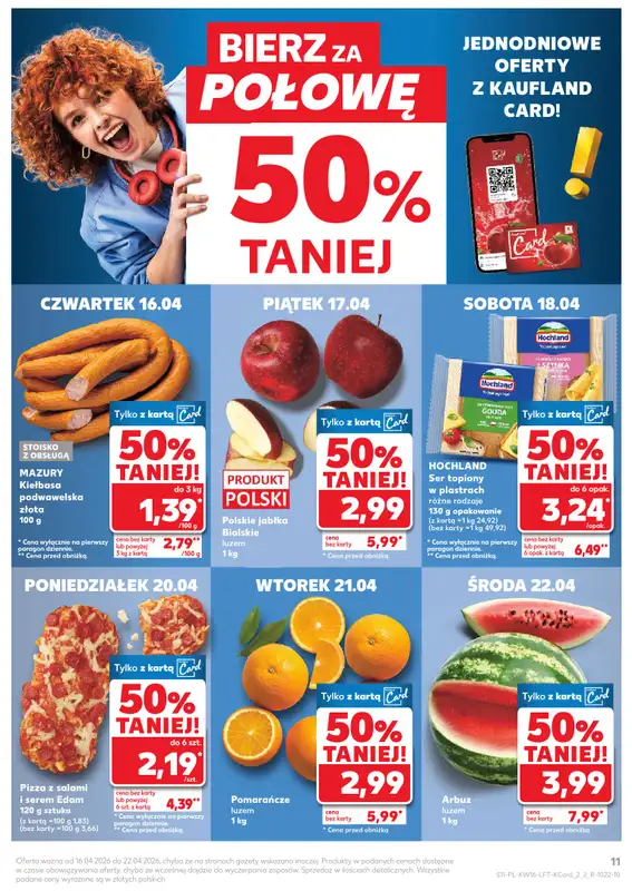 Kaufland - gazetka promocyjna Gazetka Tygodnia  do środy 22.04 - strona 11