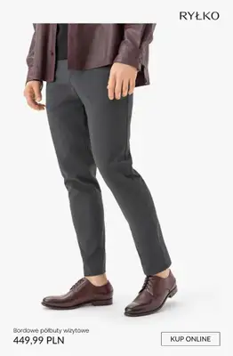 Ryłko - gazetka promocyjna Męskie buty wizytowe od wtorku 14.04  - strona 3