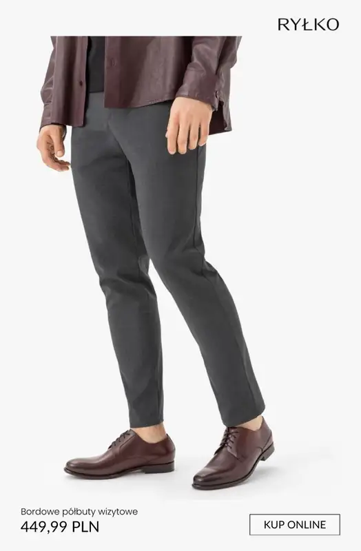 Ryłko - gazetka promocyjna Męskie buty wizytowe od wtorku 14.04  - strona 3