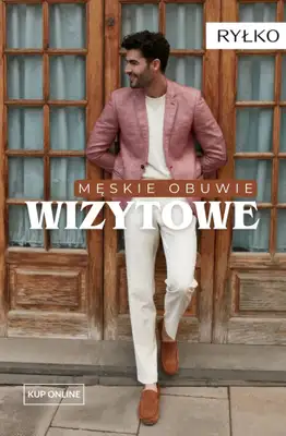 Ryłko - gazetka promocyjna Męskie buty wizytowe od wtorku 14.04 