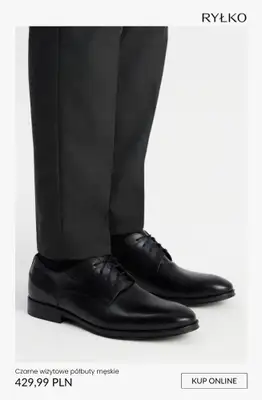 Ryłko - gazetka promocyjna Męskie buty wizytowe od wtorku 14.04  - strona 6