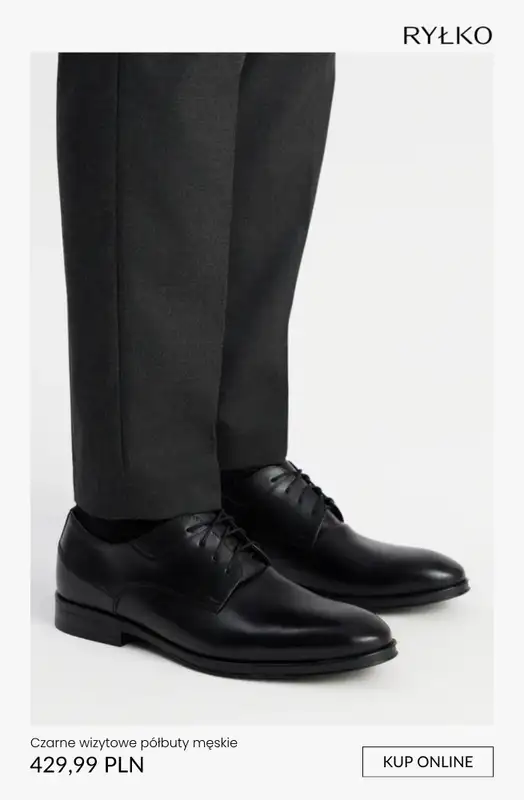 Ryłko - gazetka promocyjna Męskie buty wizytowe od wtorku 14.04  - strona 6