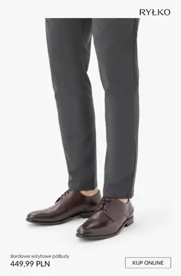 Ryłko - gazetka promocyjna Męskie buty wizytowe od wtorku 14.04  - strona 5