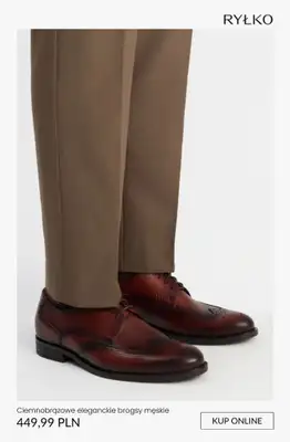 Ryłko - gazetka promocyjna Męskie buty wizytowe od wtorku 14.04  - strona 9